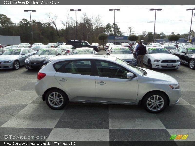 Bright Silver / Stone 2012 Kia Forte EX