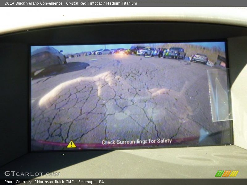 Crystal Red Tintcoat / Medium Titanium 2014 Buick Verano Convenience