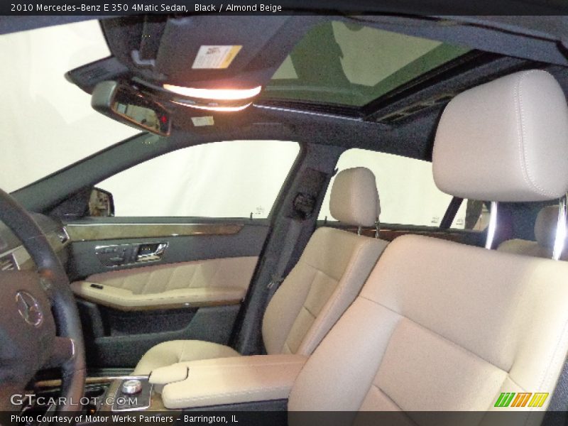 Black / Almond Beige 2010 Mercedes-Benz E 350 4Matic Sedan