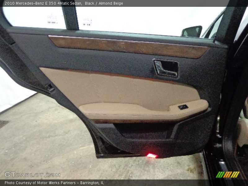 Black / Almond Beige 2010 Mercedes-Benz E 350 4Matic Sedan