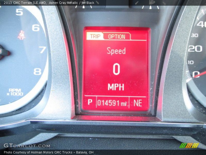 Ashen Gray Metallic / Jet Black 2013 GMC Terrain SLE AWD