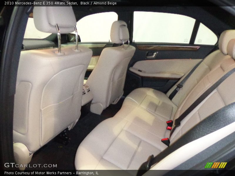 Black / Almond Beige 2010 Mercedes-Benz E 350 4Matic Sedan