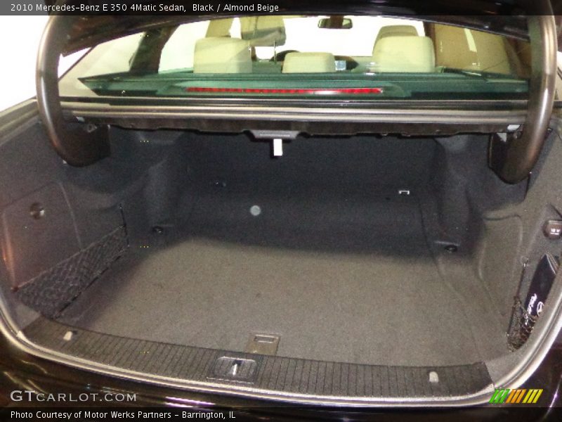Black / Almond Beige 2010 Mercedes-Benz E 350 4Matic Sedan
