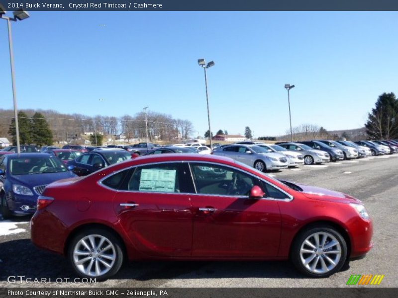 Crystal Red Tintcoat / Cashmere 2014 Buick Verano