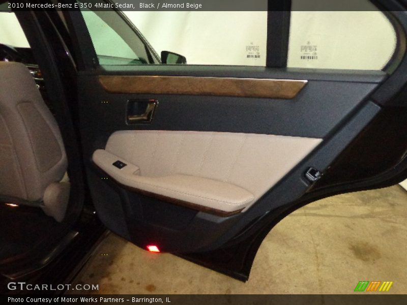 Black / Almond Beige 2010 Mercedes-Benz E 350 4Matic Sedan