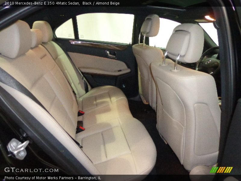 Black / Almond Beige 2010 Mercedes-Benz E 350 4Matic Sedan