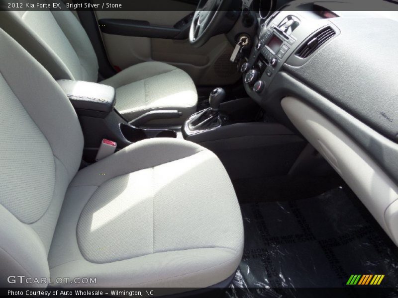 Bright Silver / Stone 2012 Kia Forte EX
