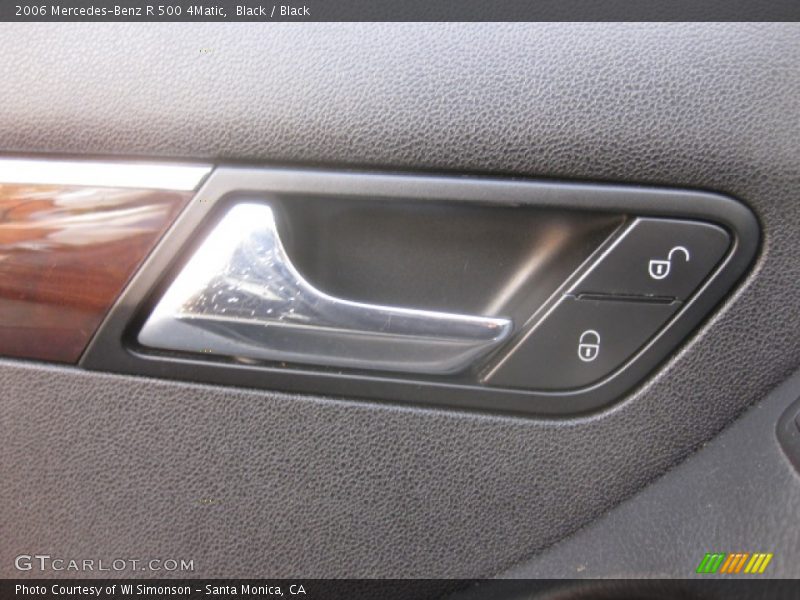 Black / Black 2006 Mercedes-Benz R 500 4Matic