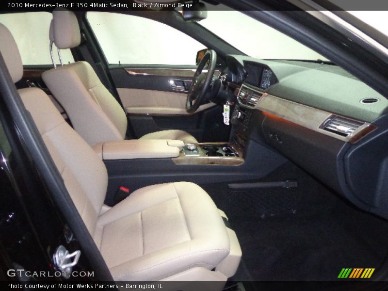 Black / Almond Beige 2010 Mercedes-Benz E 350 4Matic Sedan