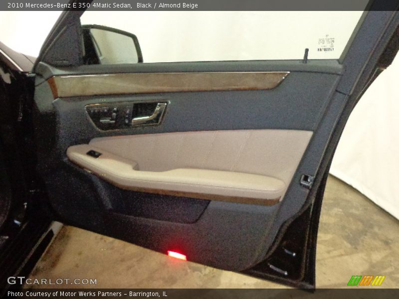 Black / Almond Beige 2010 Mercedes-Benz E 350 4Matic Sedan