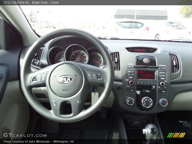 Bright Silver / Stone 2012 Kia Forte EX