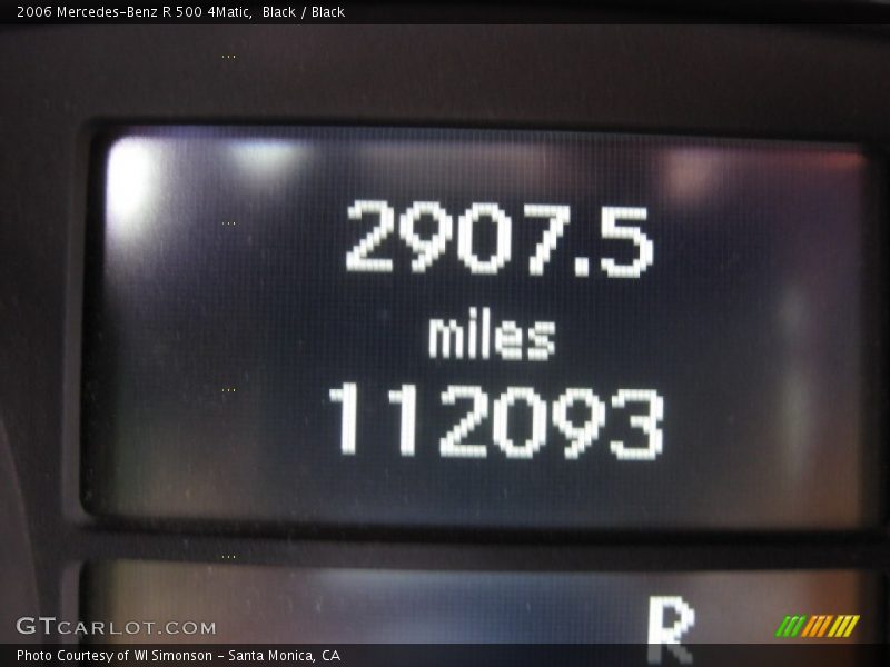 Black / Black 2006 Mercedes-Benz R 500 4Matic