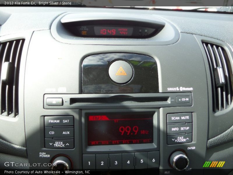 Bright Silver / Stone 2012 Kia Forte EX
