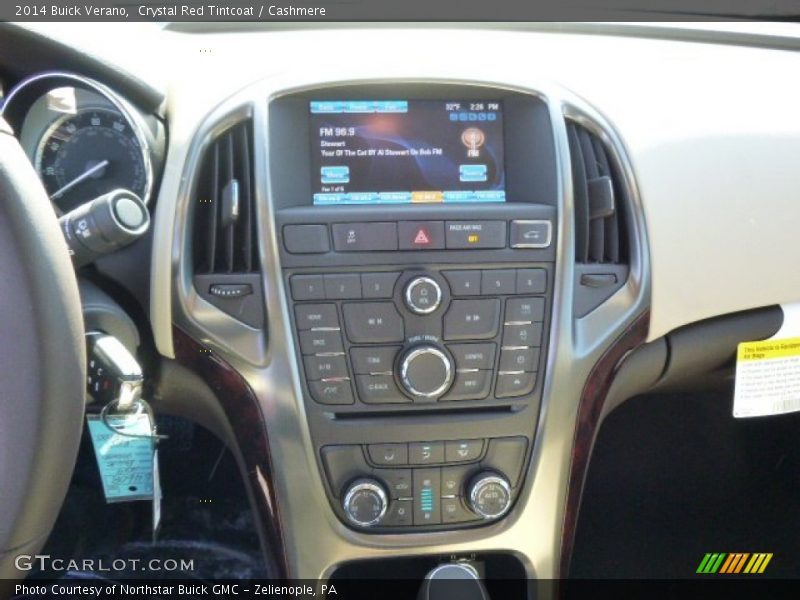 Crystal Red Tintcoat / Cashmere 2014 Buick Verano