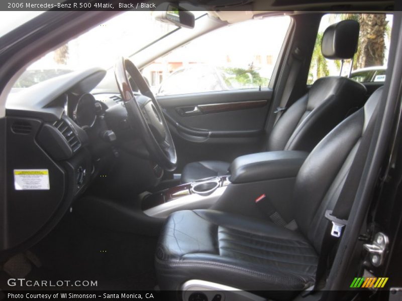 Black / Black 2006 Mercedes-Benz R 500 4Matic