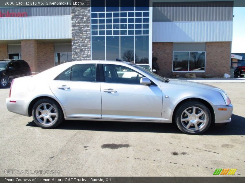 Silver Smoke / Ebony 2006 Cadillac STS V6