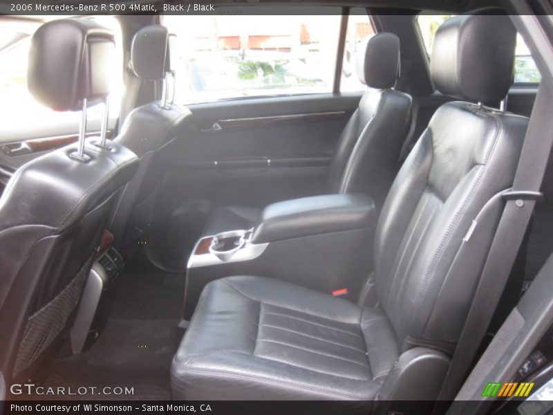 Black / Black 2006 Mercedes-Benz R 500 4Matic