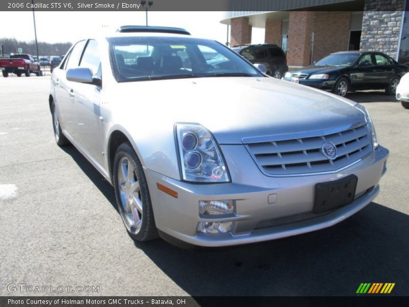Silver Smoke / Ebony 2006 Cadillac STS V6
