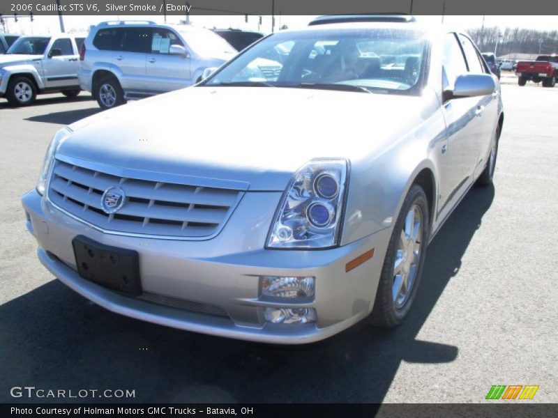 Silver Smoke / Ebony 2006 Cadillac STS V6