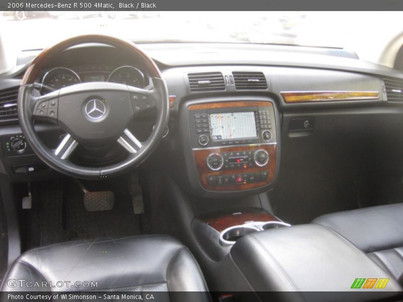 Black / Black 2006 Mercedes-Benz R 500 4Matic