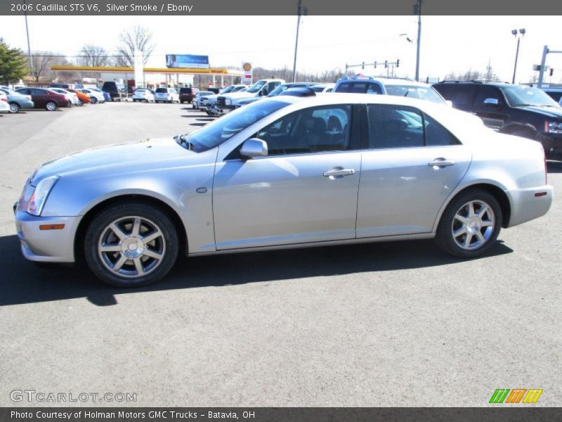 Silver Smoke / Ebony 2006 Cadillac STS V6