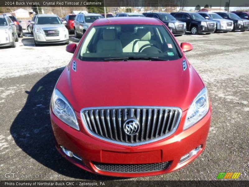 Crystal Red Tintcoat / Cashmere 2014 Buick Verano