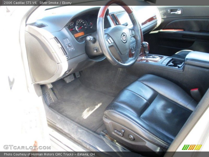 Silver Smoke / Ebony 2006 Cadillac STS V6