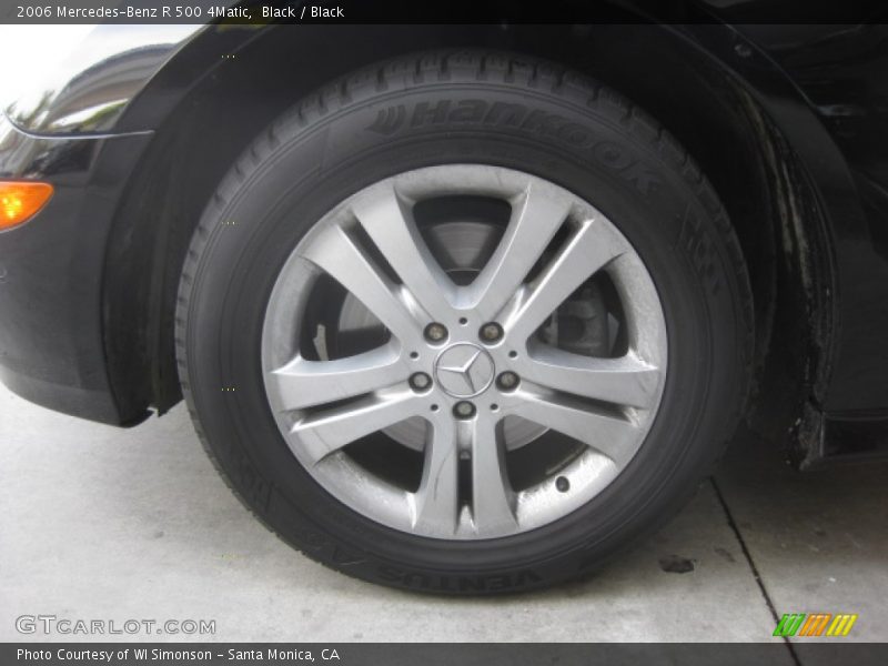 Black / Black 2006 Mercedes-Benz R 500 4Matic