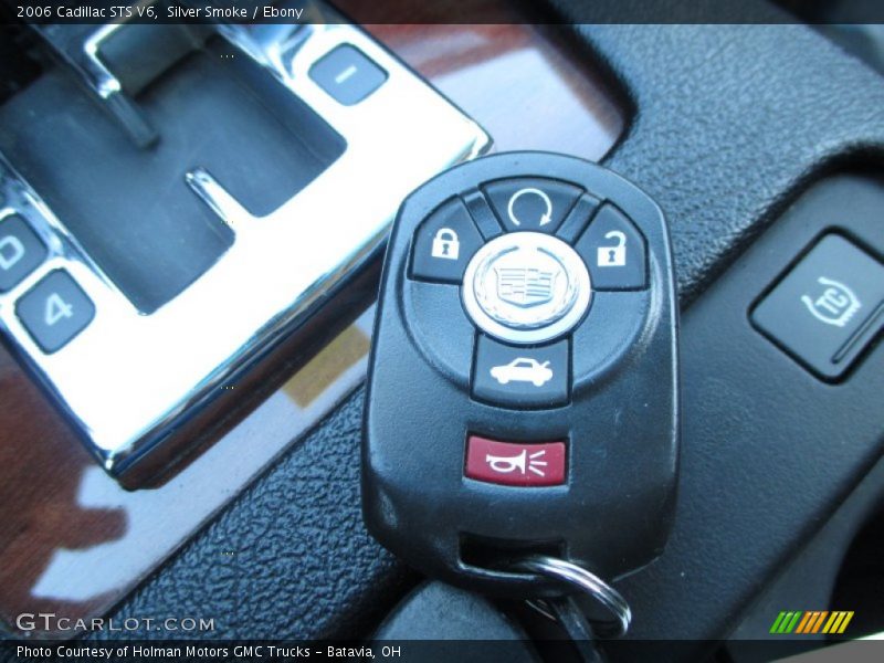 Silver Smoke / Ebony 2006 Cadillac STS V6