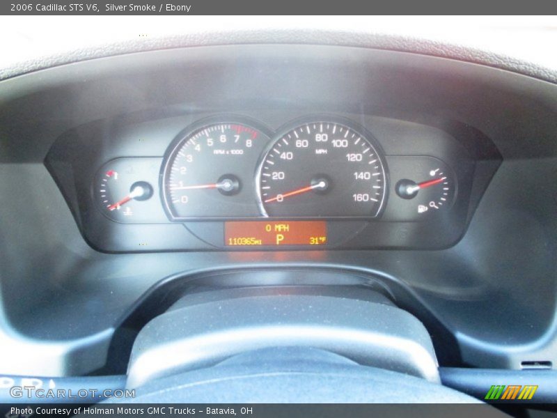 Silver Smoke / Ebony 2006 Cadillac STS V6