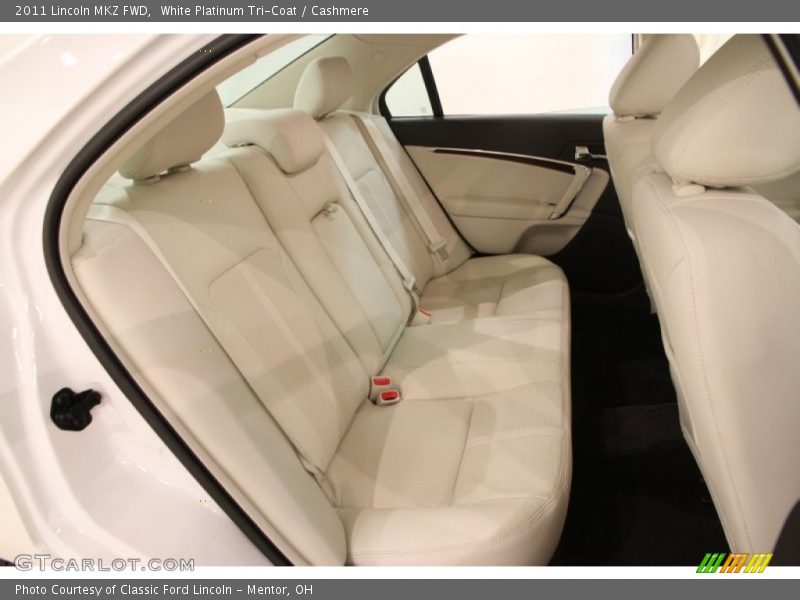 White Platinum Tri-Coat / Cashmere 2011 Lincoln MKZ FWD