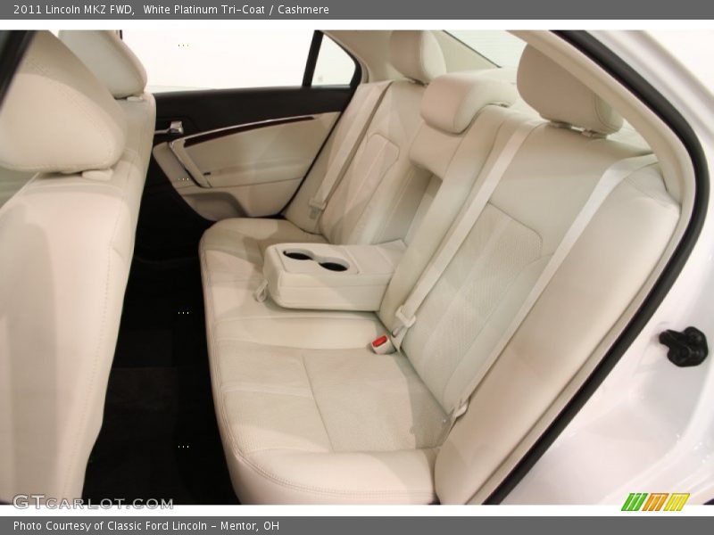 White Platinum Tri-Coat / Cashmere 2011 Lincoln MKZ FWD