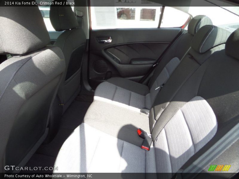 Crimson Red / Black 2014 Kia Forte EX