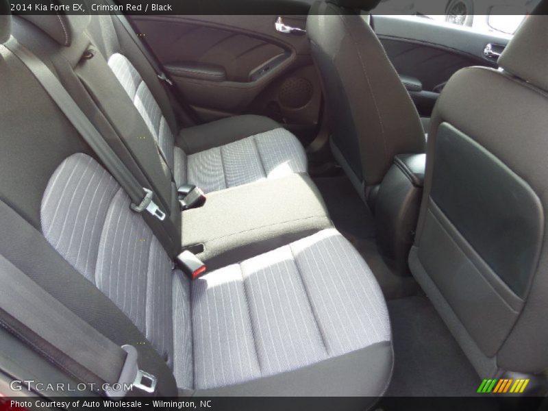 Crimson Red / Black 2014 Kia Forte EX