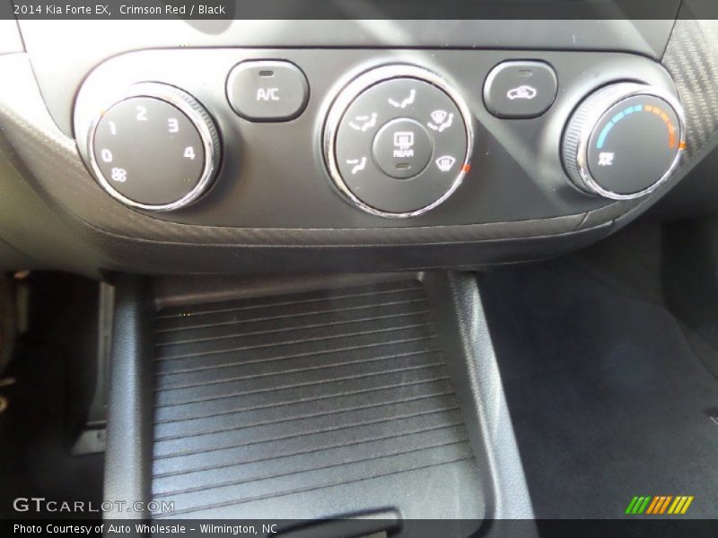 Crimson Red / Black 2014 Kia Forte EX