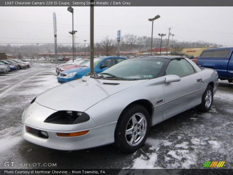 Front 3/4 View of 1997 Camaro Z28 SS Coupe