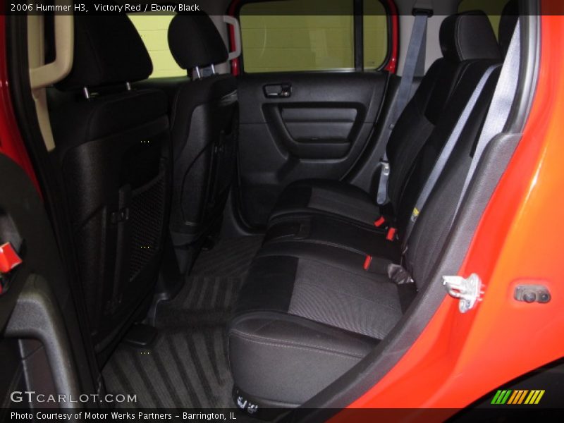 Rear Seat of 2006 H3 