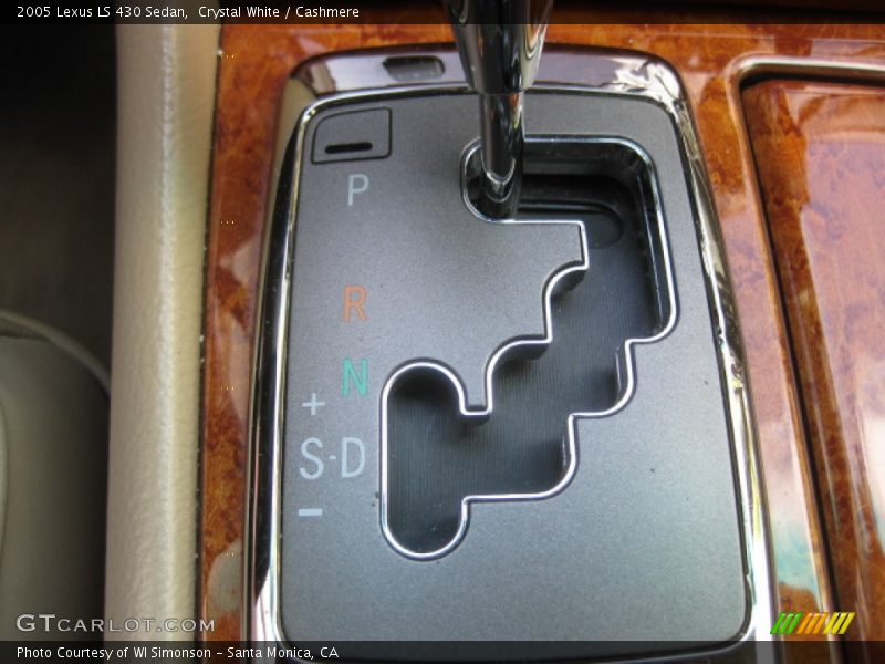 Crystal White / Cashmere 2005 Lexus LS 430 Sedan