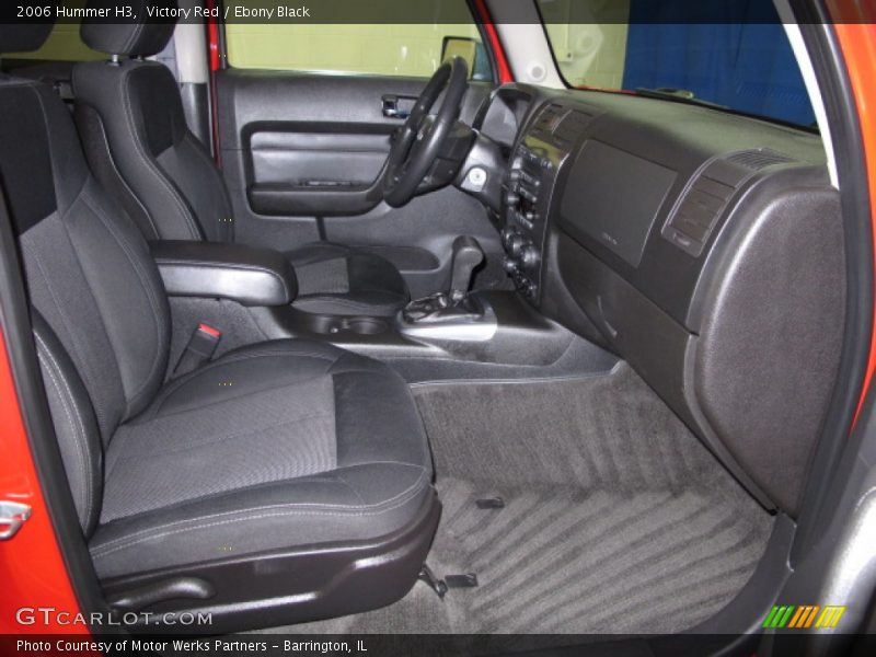 Front Seat of 2006 H3 