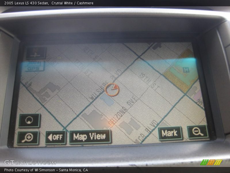 Crystal White / Cashmere 2005 Lexus LS 430 Sedan