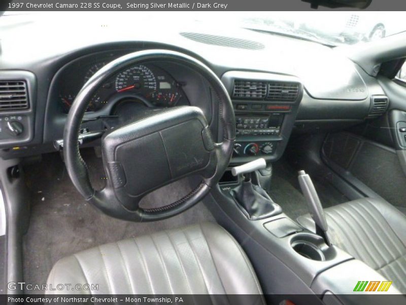 Dark Grey Interior - 1997 Camaro Z28 SS Coupe 