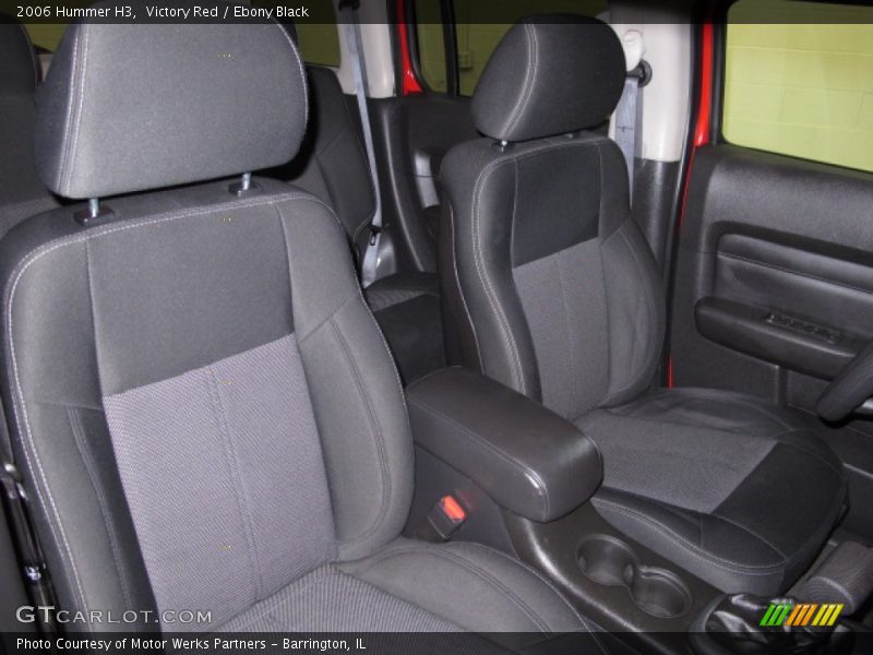 Front Seat of 2006 H3 