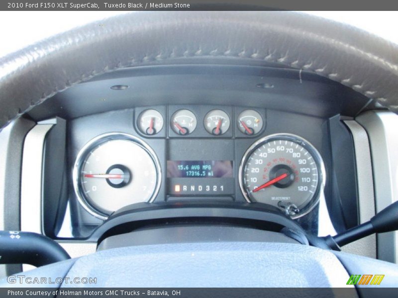 Tuxedo Black / Medium Stone 2010 Ford F150 XLT SuperCab