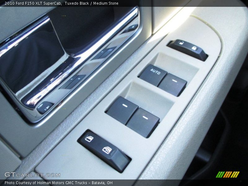 Tuxedo Black / Medium Stone 2010 Ford F150 XLT SuperCab