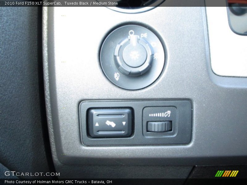 Tuxedo Black / Medium Stone 2010 Ford F150 XLT SuperCab