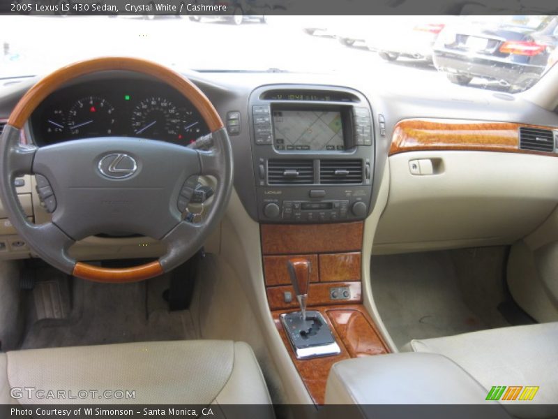 Crystal White / Cashmere 2005 Lexus LS 430 Sedan