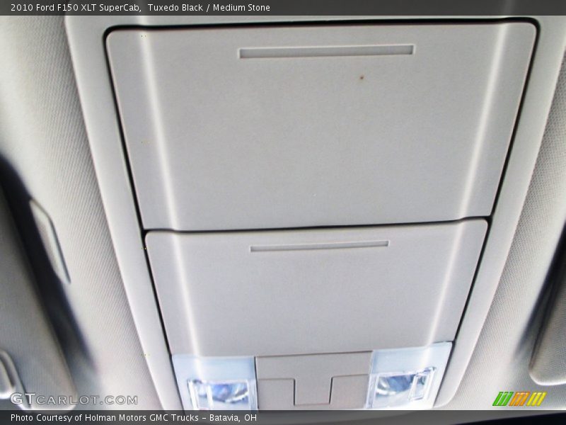 Tuxedo Black / Medium Stone 2010 Ford F150 XLT SuperCab