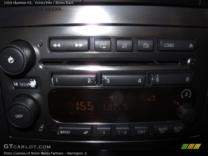 Victory Red / Ebony Black 2006 Hummer H3
