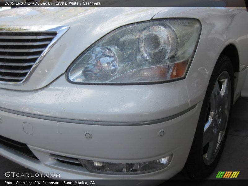 Crystal White / Cashmere 2005 Lexus LS 430 Sedan