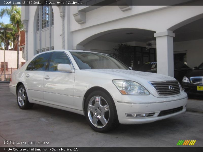 Crystal White / Cashmere 2005 Lexus LS 430 Sedan